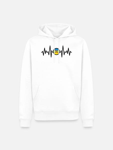 Love Tamazight - Men’s Premium Organic Hoodie - white