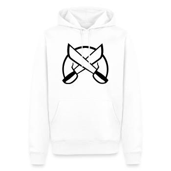 Wing Chun 1 - Männer Premium Bio Hoodie - Weiß - Vorne - Nico (187cm)