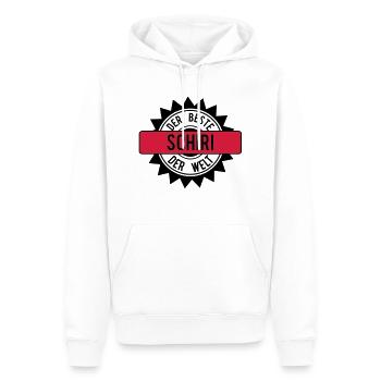 le meilleur 2c schiri - Sweat à capuche Premium bio Homme - blanc - Devant - Nico (187cm)