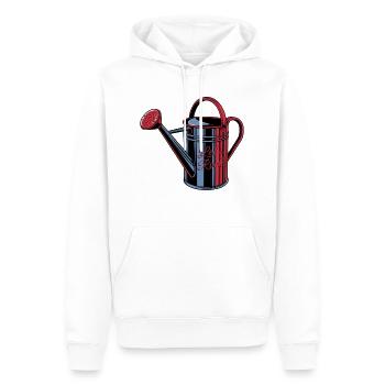 Gießkanne Lets Rock Gartenarbeit - Männer Premium Bio Hoodie - Weiß - Vorne - Nico (187cm)