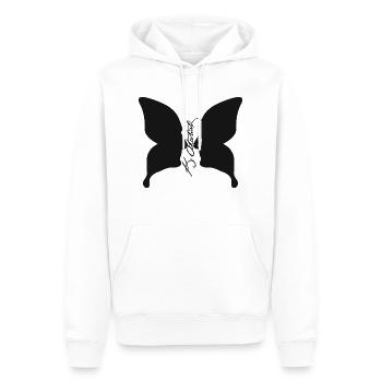 Mustafa Kemal Atatürk - Sweat à capuche Premium bio Homme - blanc - Devant - Nico (187cm)