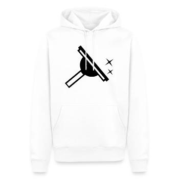 Fenster Reiniger Window Cleaner - Männer Premium Bio Hoodie - Weiß - Vorne - Nico (187cm)