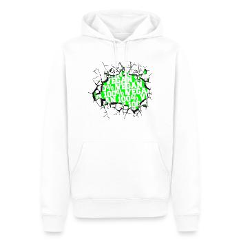 birthday present present idea joke funny quote - Männer Premium Bio Hoodie - Weiß - Vorne - Nico (187cm)