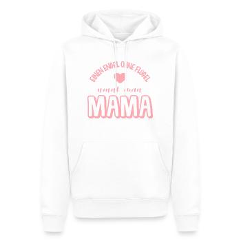 Einen Engel ohne Flügel nennt man MAMA - Männer Premium Bio Hoodie - Weiß - Vorne - Nico (187cm)