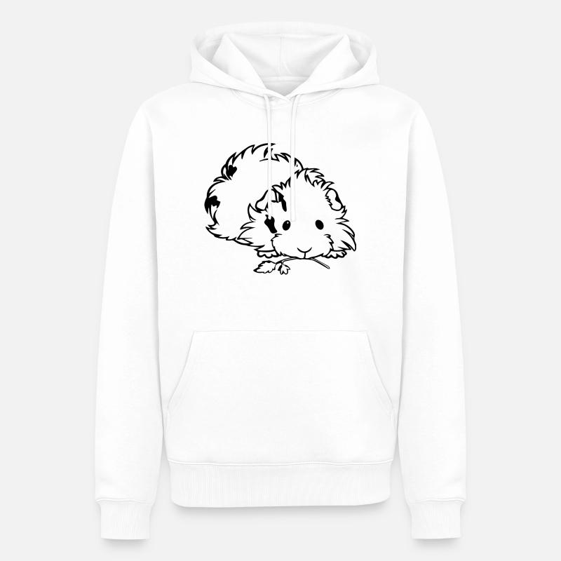 Hund Chien - Sweat à capuche Premium bio Homme - blanc