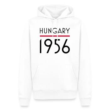 Hungary 1956 - Männer Premium Bio Hoodie - Weiß - Vorne - Nico (187cm)