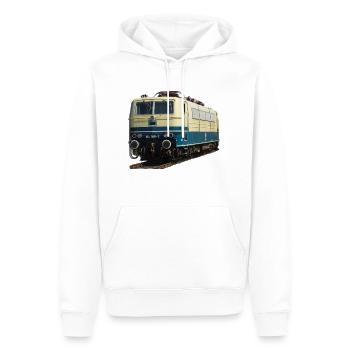 Locomotive DB184 - Sweat à capuche Premium bio Homme - blanc - Devant - Nico (187cm)