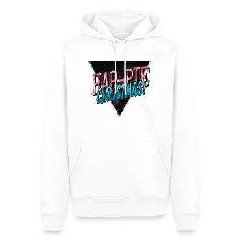 Ordinateur Citation Drôle BD Vacances de Noël - Sweat à capuche Premium bio Homme - blanc - Devant - Nico (187cm)