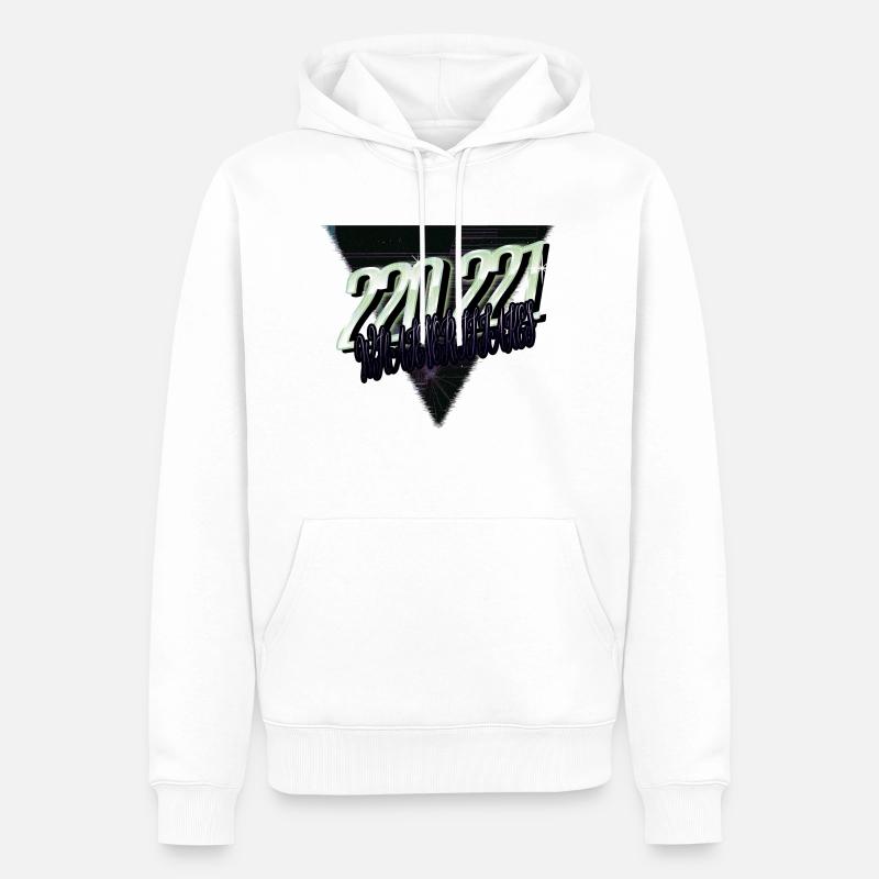 electronics engineer geek electrical electrician - Männer Premium Bio Hoodie - Weiß