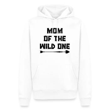 Grappige moeder cadeau moeder moederdag - Mannen Premium Bio hoodie - wit - Voor - Nico (187cm)