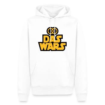 Das Wars - Männer Premium Bio Hoodie - Weiß - Vorne - Nico (187cm)
