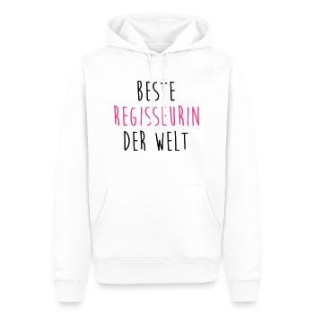 Regisseur Regisseurin Produktion Verkäufer Musik - Männer Premium Bio Hoodie - Weiß - Vorne - Nico (187cm)