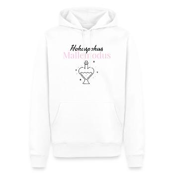 Hokuspokus Malle-Modus - Männer Premium Bio Hoodie - Weiß - Vorne - Nico (187cm)