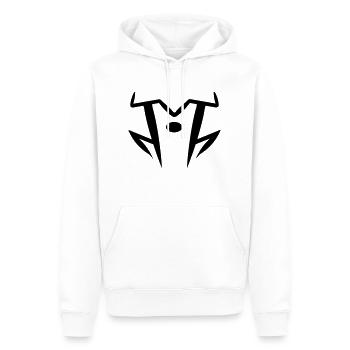 hord - Männer Premium Bio Hoodie - Weiß - Vorne - Nico (187cm)