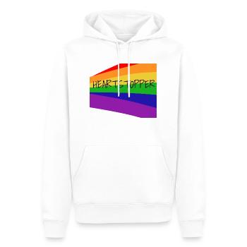Heartstopper - Männer Premium Bio Hoodie - Weiß - Vorne - Nico (187cm)