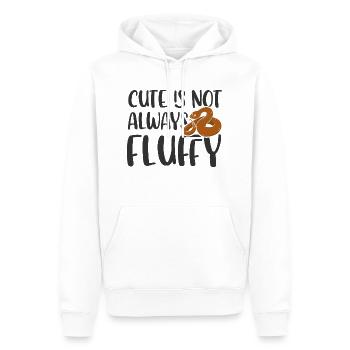 Reptilien Für Fans Von Schlangen - Männer Premium Bio Hoodie - Weiß - Vorne - Nico (187cm)