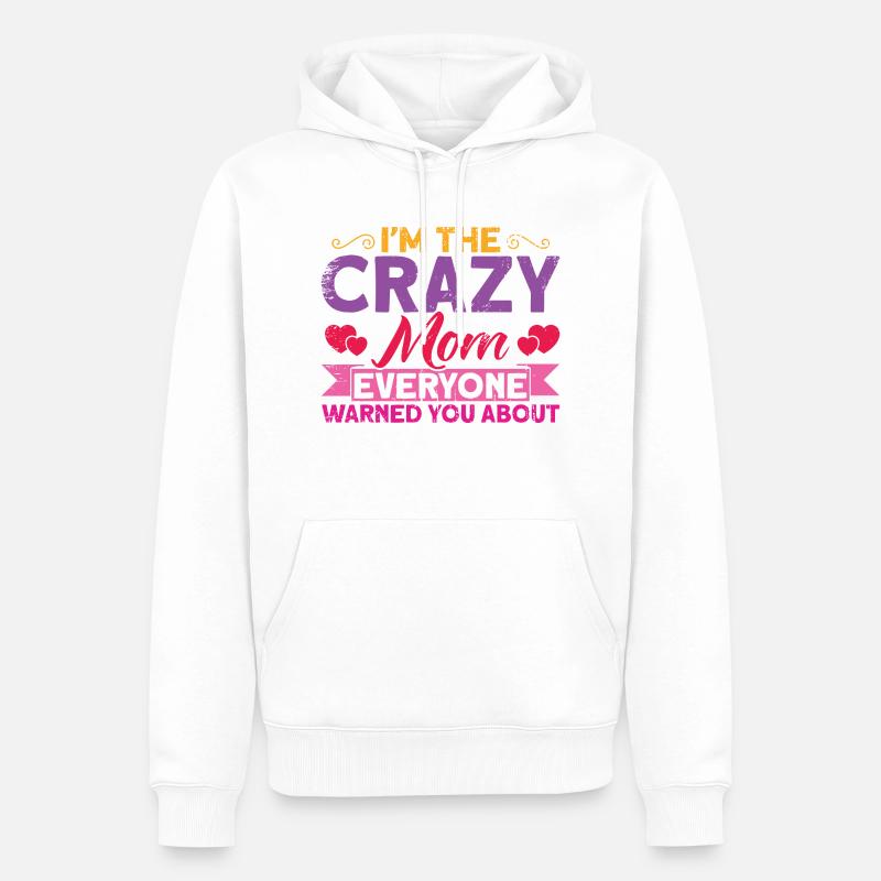 Mutter Großmutter Mama Geschenk - Männer Premium Bio Hoodie - Weiß