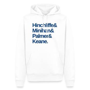 Stockport County - Nicht-Liga-Legenden - Männer Premium Bio Hoodie - Weiß - Vorne - Nico (187cm)