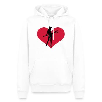 she_devil - Men’s Premium Organic Hoodie - white - Front - Nico (187cm)