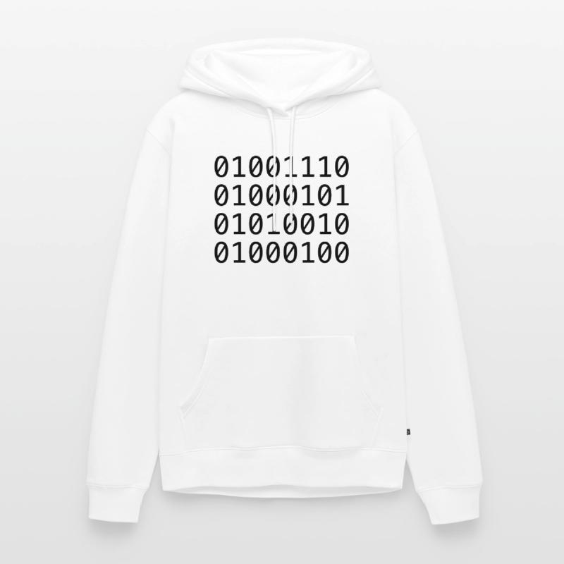 Binary code (NERD) Men’s Premium Organic Hoodie