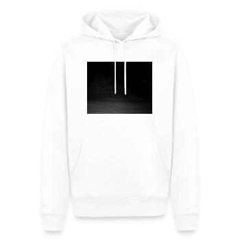 Gruselige Kreatur im Wald - Männer Premium Bio Hoodie - Weiß - Vorne - Nico (187cm)