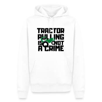 Trecker Treck Geschenk Traktor Pulling Tractor - Männer Premium Bio Hoodie - Weiß - Vorne - Nico (187cm)