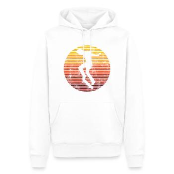 Skateboarder Skateboard Skater Skate Skateing - Männer Premium Bio Hoodie - Weiß - Vorne - Nico (187cm)