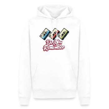 T-Shirt Erinnern Sie sich? - Männer Premium Bio Hoodie - Weiß - Vorne - Nico (187cm)