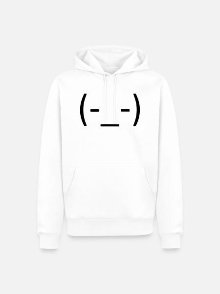 Just keep calm! 😑 - Men’s Premium Organic Hoodie - white