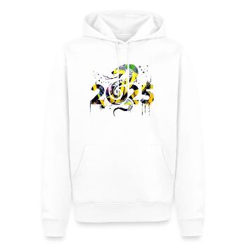 Fantasy Dragon Anime Dragon Head Myth Reptile Snake - Men’s Premium Organic Hoodie - white - Front - Nico (187cm)