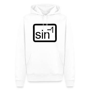 winkel - Männer Premium Bio Hoodie - Weiß - Vorne - Nico (187cm)