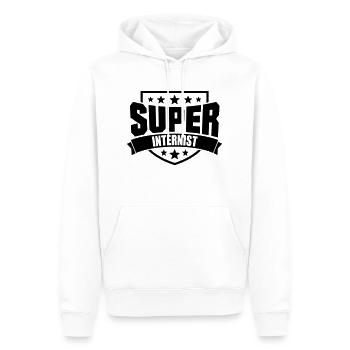 Super Internist - Männer Premium Bio Hoodie - Weiß - Vorne - Nico (187cm)