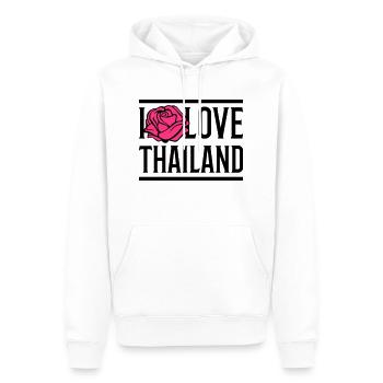 i love thailand - Männer Premium Bio Hoodie - Weiß - Vorne - Nico (187cm)