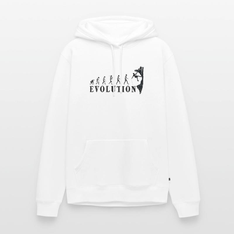 Evolution Klettern Männer Premium Bio Hoodie