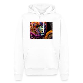 gEzM0khp 8x - Sweat à capuche Premium bio Homme - blanc - Devant - Nico (187cm)