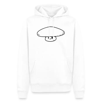 Kawaii 01 Zeichenfläche 1 - Männer Premium Bio Hoodie - Weiß - Vorne - Nico (187cm)