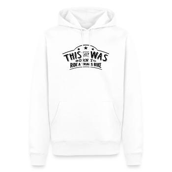 this guy was born to ride a trials bike - Men’s Premium Organic Hoodie - white - Front - Nico (187cm)