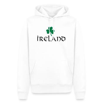 Ireland - St. Patrick's Day - Männer Premium Bio Hoodie - Weiß - Vorne - Nico (187cm)