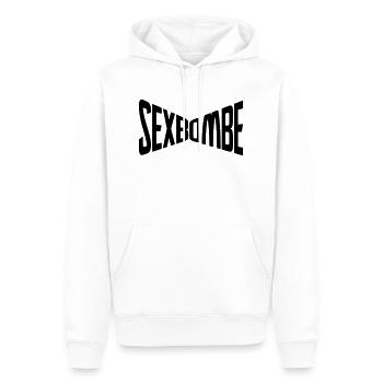 sexbombe sexy girl maedchen power frau girlie beas - Männer Premium Bio Hoodie - Weiß - Vorne - Nico (187cm)