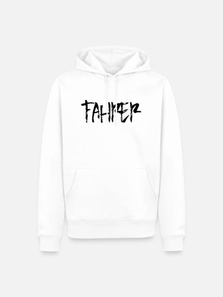 Fahrer - Männer Premium Bio Hoodie - Weiß