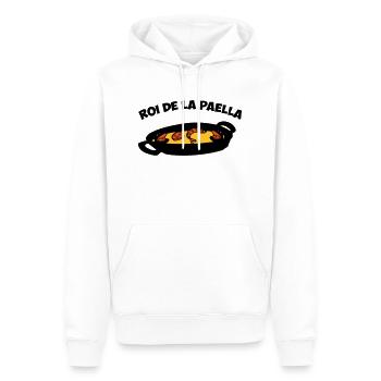 roi de la paella - Männer Premium Bio Hoodie - Weiß - Vorne - Nico (187cm)