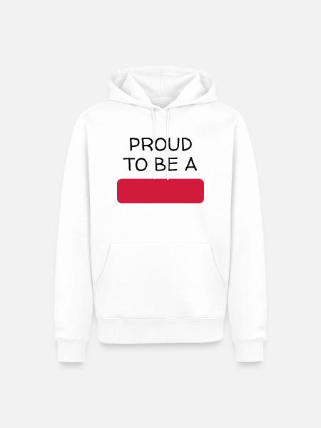 Customize it ! / Anpassen / Personnaliser - Men’s Premium Organic Hoodie - white