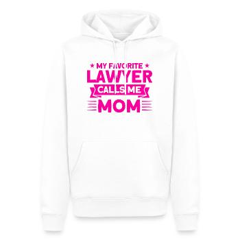 Lawyer Lawyer Lawyer Lawyer Gift - Men’s Premium Organic Hoodie - white - Front - Nico (187cm)