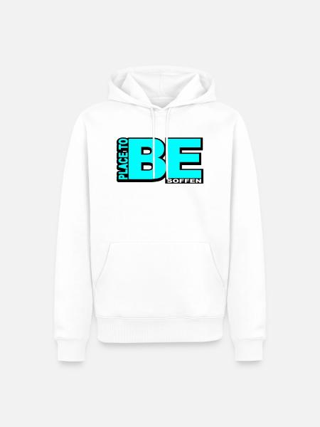 PLACE TO BE DRUNK - Men’s Premium Organic Hoodie - white