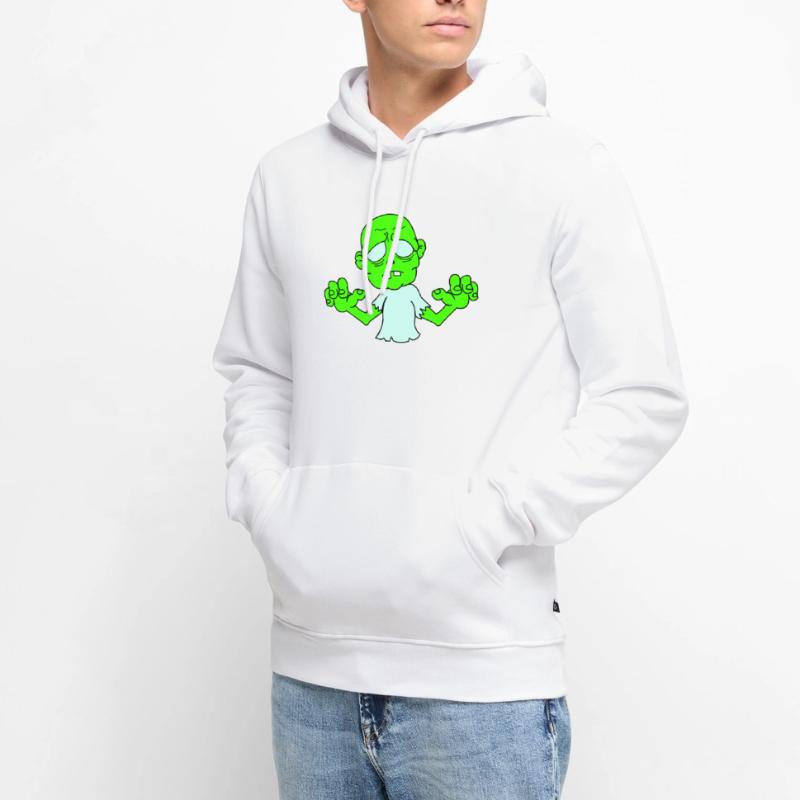 Zombi Sweat à capuche Premium bio Homme