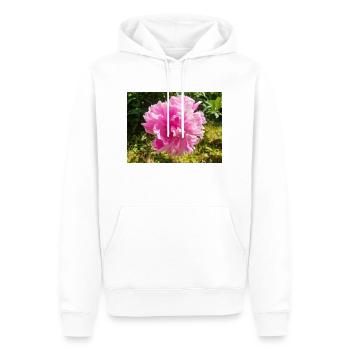 Chinesische Pfingstrose Chinesische Pfingsrose Paeonia - Männer Premium Bio Hoodie - Weiß - Vorne - Nico (187cm)