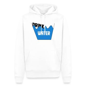 Holz des Wassers ist wichtig - Männer Premium Bio Hoodie - Weiß - Vorne - Nico (187cm)