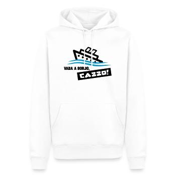 Vada a bordo, cazzo! - Männer Premium Bio Hoodie - Weiß - Vorne - Nico (187cm)
