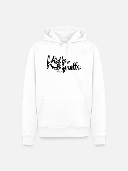 Kieler Sprotte - Männer Premium Bio Hoodie - Weiß
