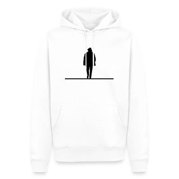 Rocky Balboa makes his rounds - Men’s Premium Organic Hoodie - white - Front - Nico (187cm)